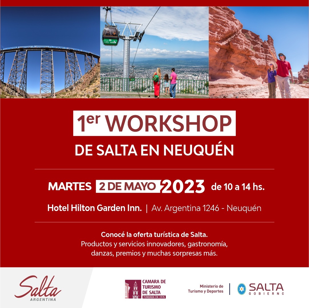 Salta llega a Neuquén con un Workshop y acciones de promoción turística