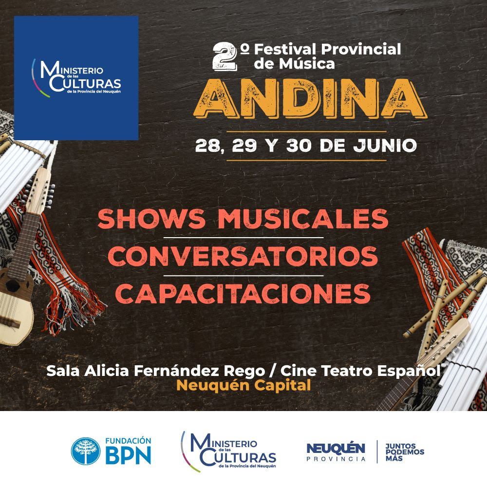 Se viene el segundo Festival Provincial de Música Andina