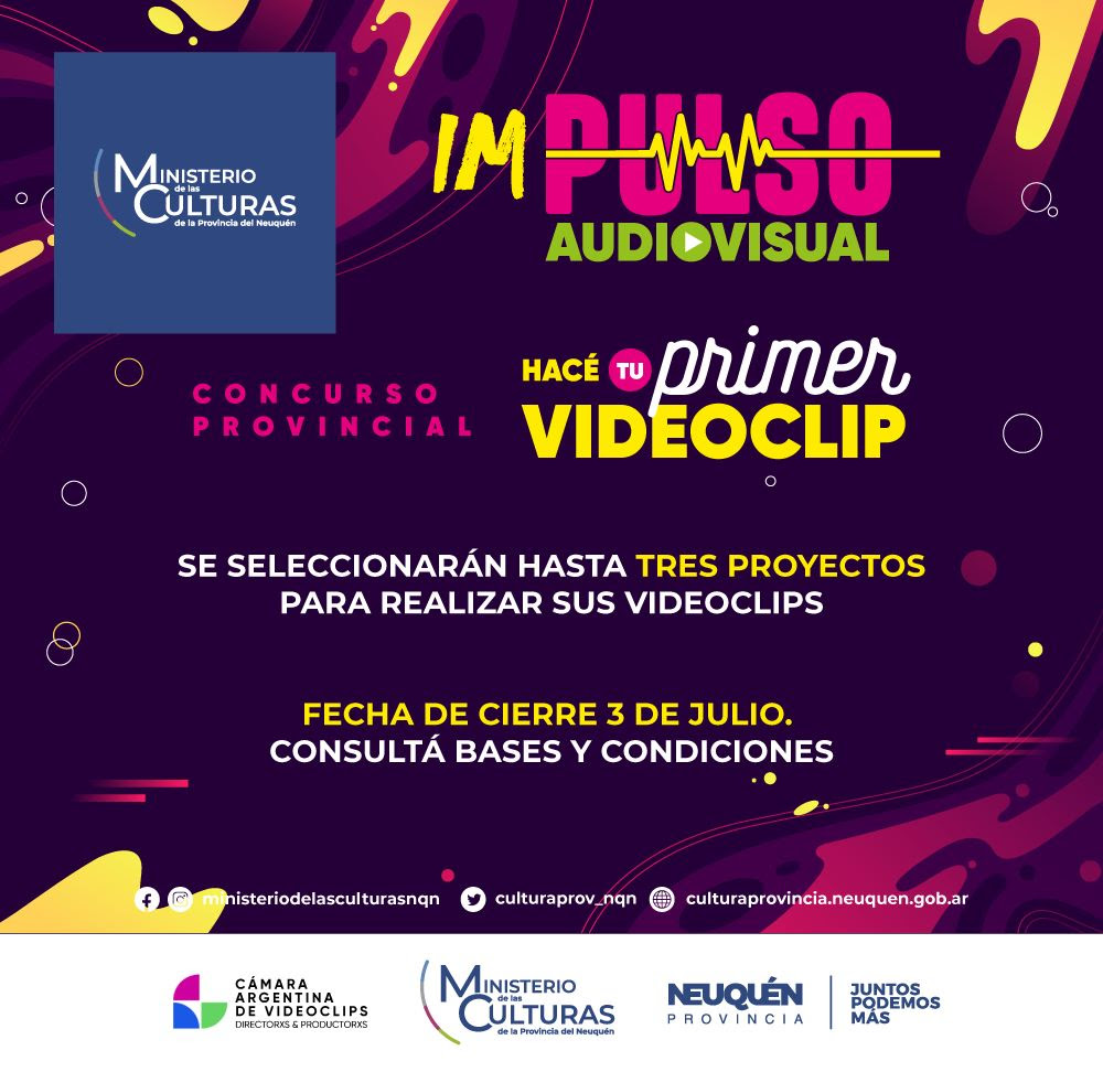 “Impulso Audiovisual” presenta un nuevo concurso para este año “Hace tu primer Videoclip”