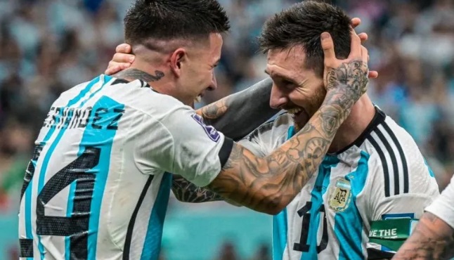 La historia de la carta viral de Enzo Fernández a Messi: la revelación del mediocampista