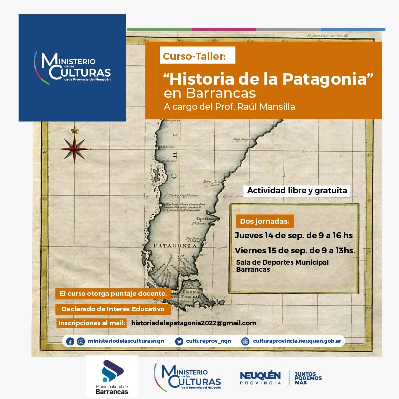 «Historia de la Patagonia» en Barrancas