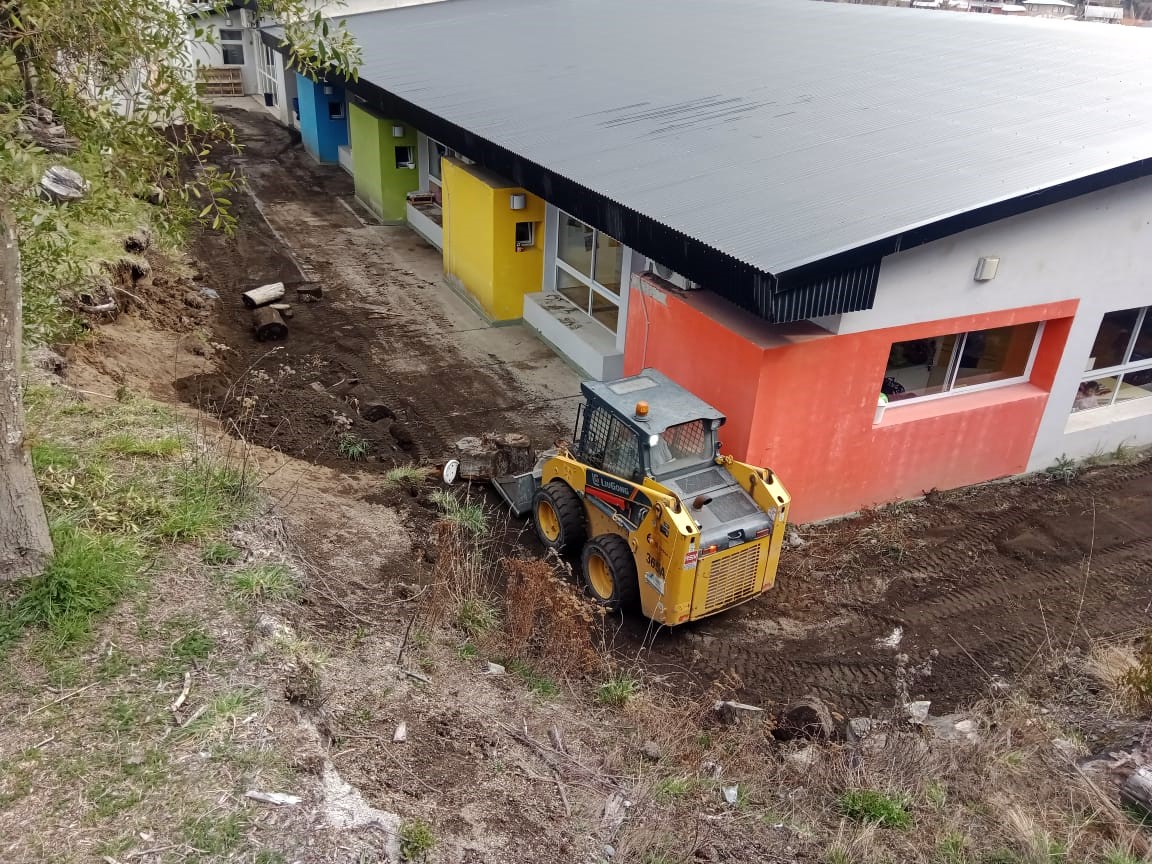 Mantenimiento de Escuelas Municipal realizó tareas en el Jardín Maternal N°82