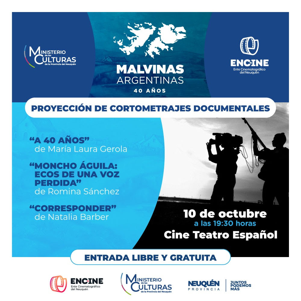 Se presenta «MALVINAS, 40 AÑOS», los documentales ganadores del Plan de Fomento 2022 del ENCINE