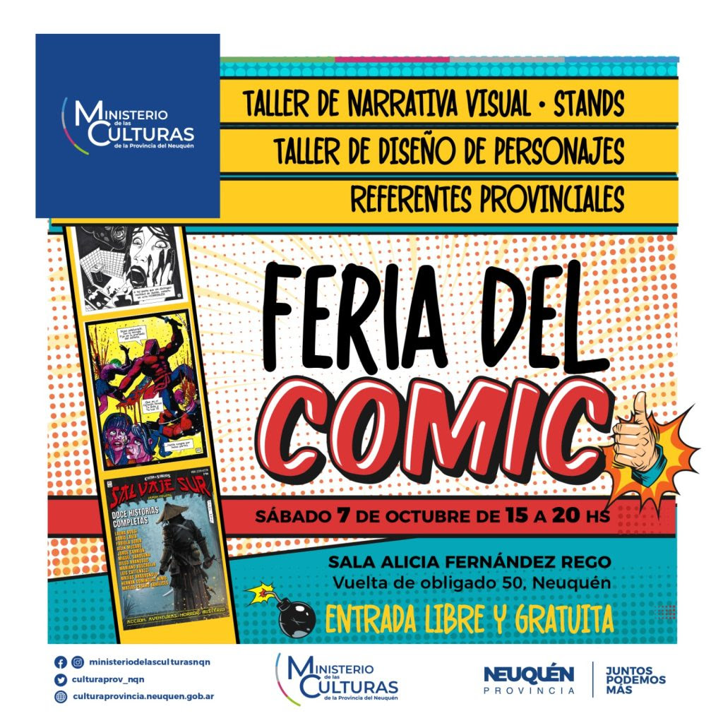 «La Feria del Cómic» llega a la Sala Alicia Fernández Rego con stands y talleres