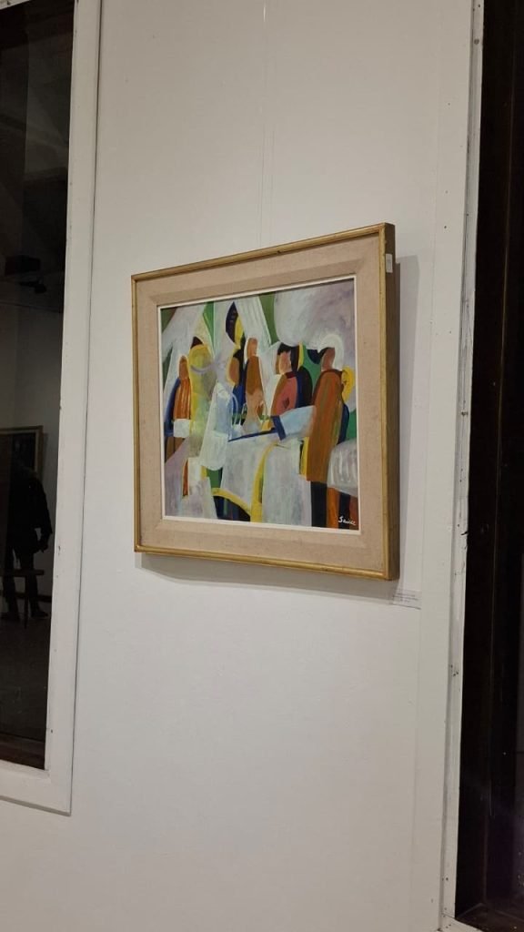 Comenzó la exposición de arte del Pintor argentino, Nestor Saiace en el MAC