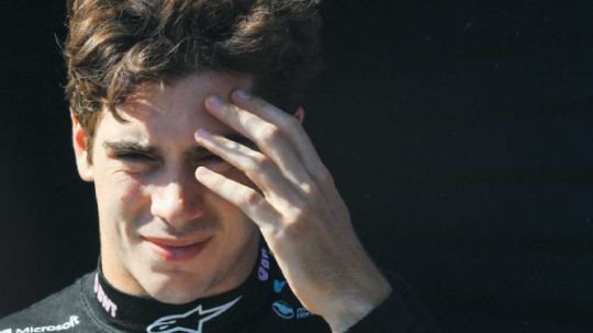 Colapinto larga 16º: enojo con Sainz y con Bearman porque lo taparon