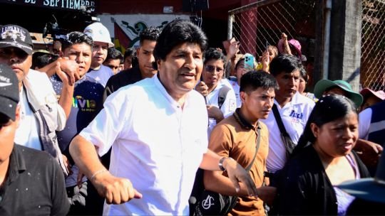 Evo Morales celebra el pico histórico del voto nulo que impulsó y se posiciona como líder opositor