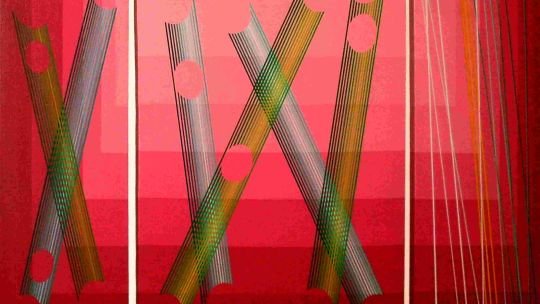 “El futuro es hoy”: la muestra de Juan Melé que pone en diálogo al arte concreto con artistas contemporáneos