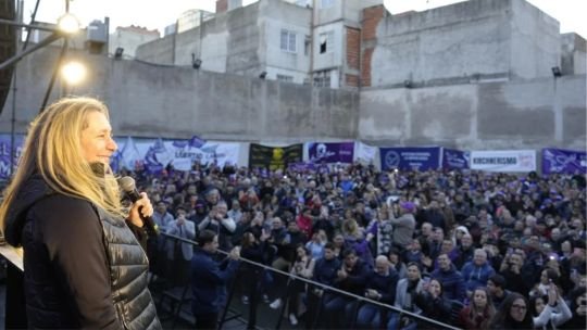 Reapareció Karina Milei y aseguró: “Vinimos para que no nos roben más”