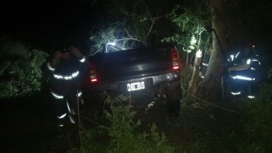 Tragedia en Corrientes: un joven murió cuando una camioneta intentó esquivar un zorro e impactó contra un árbol