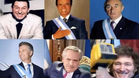 Un youtuber japonés hizo un video de varios presidentes argentinos riéndose y se convirtió en viral