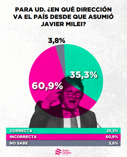 Nueva encuesta: el rechazo a Milei crece y define el eje del voto en octubre