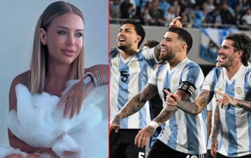 Camila Homs mostró cómo crece su pancita de embarazada a los 5 meses