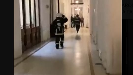 Hubo alarma y corridas en Casa Rosada por un foco de incendio cerca de la oficina de Santiago Caputo