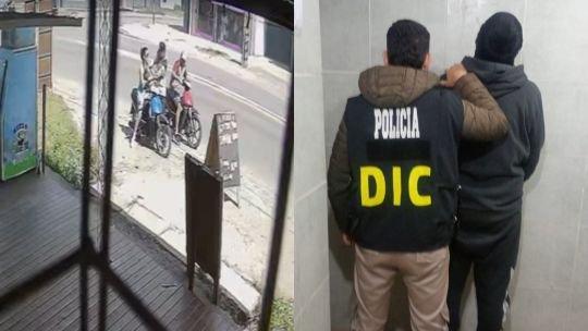 Detuvieron a un joven por un asalto violento contra una mujer frente a un kiosco en Fontana