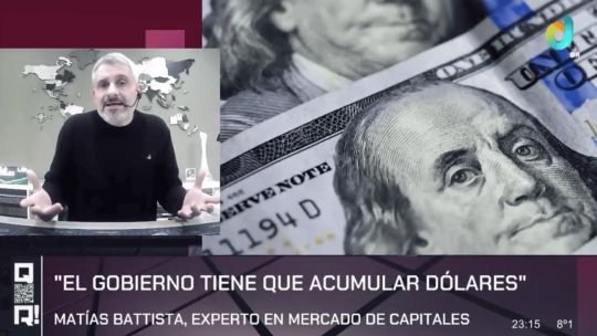 Matías Battista: “Si el Gobierno vende los dólares del FMI es game over”
