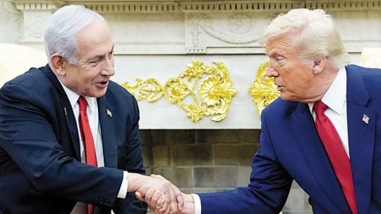 Antes de reunirse con Netanyahu, Trump asegura que se logrará “algo especial” en la paz de Gaza y que reforzará el diálogo bilateral