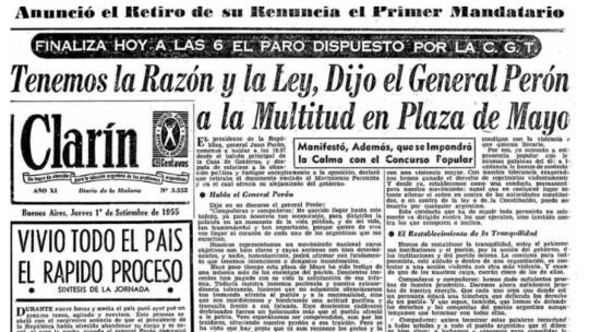 Ecos del 55: en vez de marchas y silencios, otro Nunca Más
