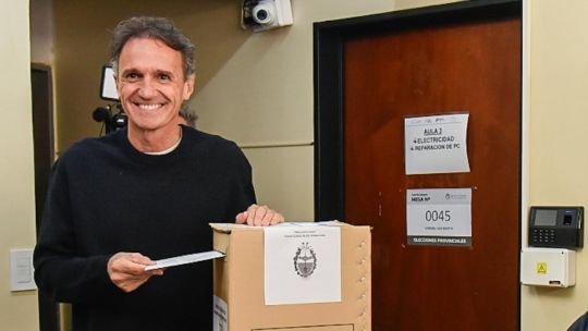 Votó Gabriel Katopodis: “Hoy se toma el pulso de cómo está el país”