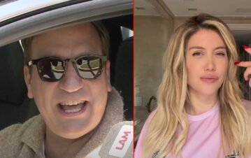 La primera foto de Oriana Sabatini y su pancita de 4 meses de embarazo