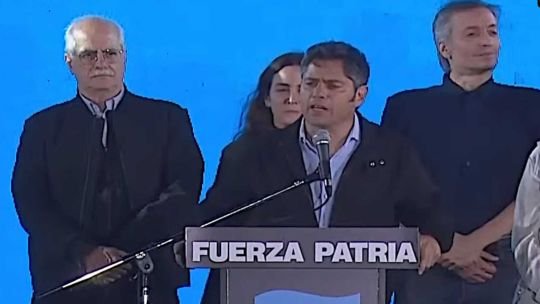 Axel Kicillof habló tras el triunfo de Milei: “El Gobierno se equivoca si festeja este resultado”
