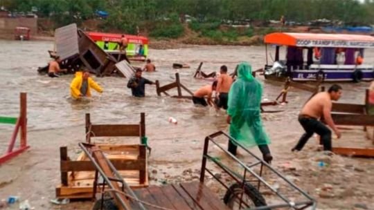 Bolivia: se produjo una crecida del río Bermejo y cientos de argentinos quedaron varados