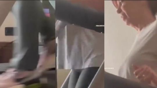 Con una sugestiva toma que se inicia a la altura de la tobillera: el video de Cristina Kirchner que compartió Máximo