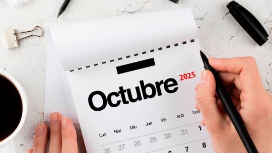 Feriados de octubre 2025: fin de semana largo y días no laborables restantes en el calendario Feriados de octubre 2025: fin de semana largo y días no laborables restantes en el calendario