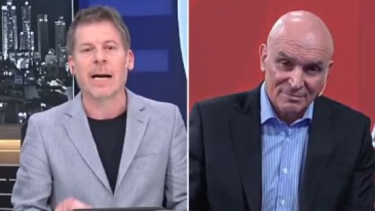 “¿Pero usted le cobró o no a Fred Machado los US$ 200 mil?” disparó Fioriti, y Espert habló de Grabois