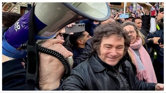 Milei llega a Entre Ríos como parte de su gira nacional de cara a las elecciones del 26/10