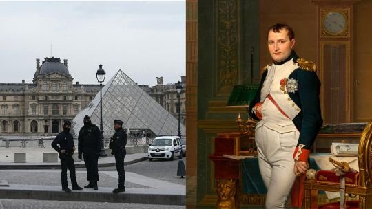 Robaron las joyas de Napoleón en el Louvre: espectacular golpe en 7 minutos y el museo cerrado por 24 horas