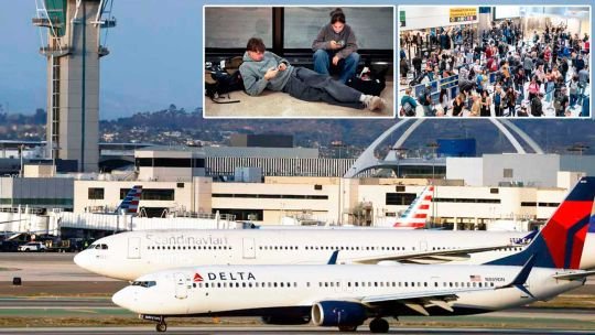 Caos aéreo en EE.UU.: cancelan vuelos en 40 aeropuertos por el cierre de gobierno