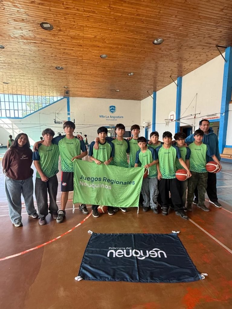 Se desarrollo en Villa La Angostura el Zonal de los Juegos Regionales Sub 16 Masculino de Básquet