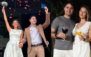 La pareja de periodistas que espera su primer hijo: “Celebro la vida que crece en mí desde el 22 de abril”