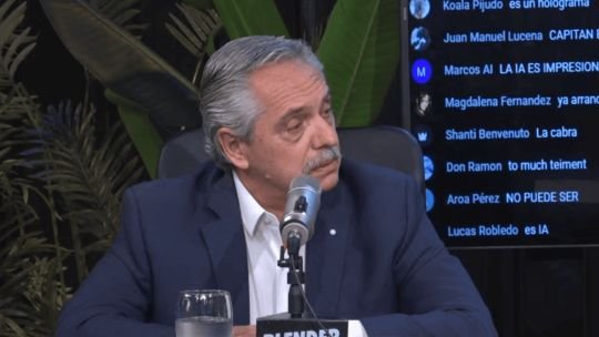 Alberto Fernández negó haber golpeado a Fabiola, criticó a Milei y no quiso hablar de la interna peronista