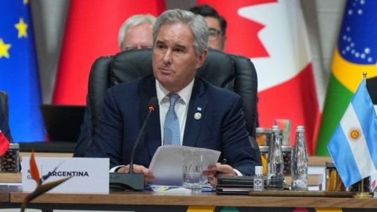Argentina se desmarcó del G20 y no firmó la declaración final por “falta de consenso”