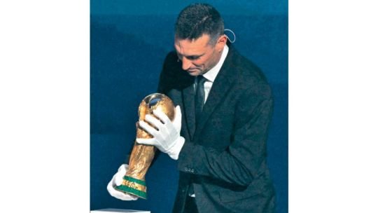 Scaloni, conforme: “En principio tenemos que estar satisfechos”