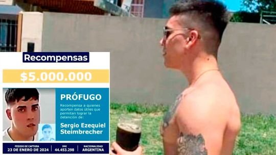 Recompensa por un homicida que cumple dos años prófugo