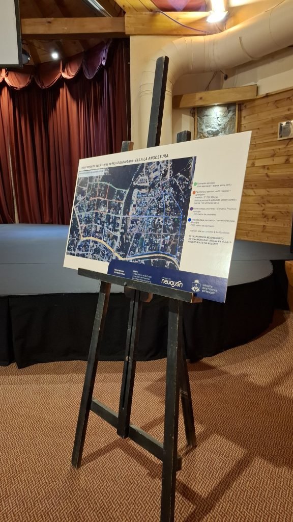 Provincia y Municipio avanzan en obras estratégicas para Villa La Angostura.