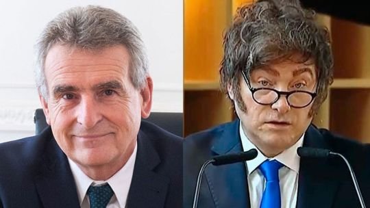 Milei dijo que para los K la soberanía es “una villa miseria con banderines” y Agustín Rossi lo chicaneó con Malvinas