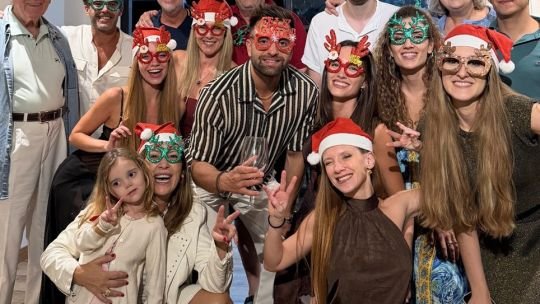 El álbum de fotos de la Navidad de los famosos en Carlos Paz.