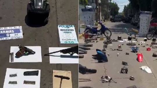 Capturaron a una banda de adolescentes que robaba motos, las desarmaba y comercializaba sus partes