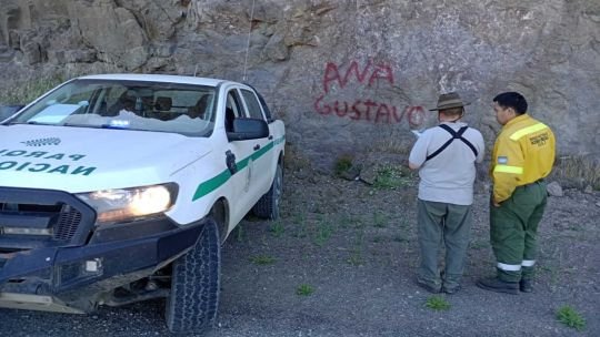 Un camionero vandalizó el Parque Nacional Nahuel Huapi, fue escrachado y terminó pidiendo perdón