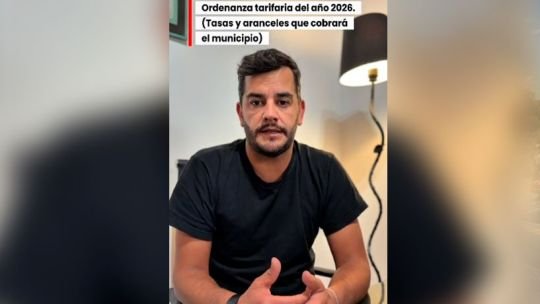 Tanti: el intendente Emiliano Paredes denunció amenazas y desmintió un “tarifazo” del 60%