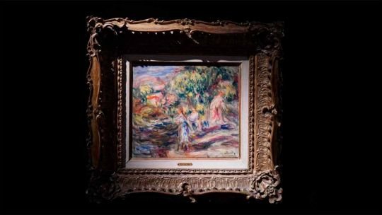 La obra de Renoir expoliada por los nazis y recuperada por los herederos fue subastada en París