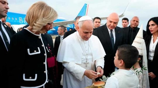 El Papa defiende la creación de un Estado palestino como “única solución” al conflicto con Israel