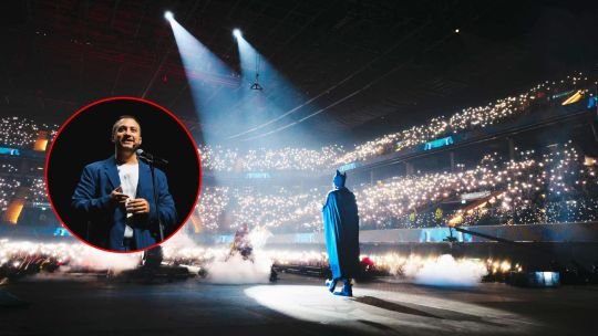 Tomás Rebord reunió quince mil personas con “Hay algo ahí” en el Movistar Arena