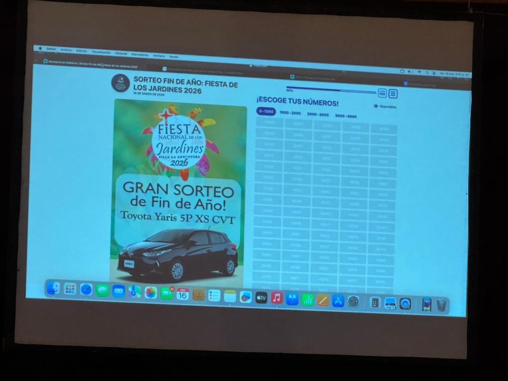 Rocío Barros fue la flamante ganadora del Toyota Yaris 0 km