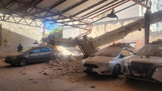 “La situación se encuentra controlada”: qué dijeron desde la empresa y el Municipio tras el derrumbe en General Paz