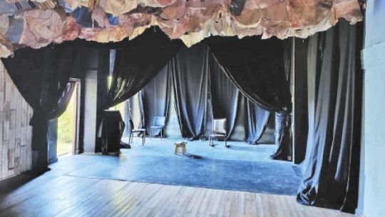 Levantarse en el campo